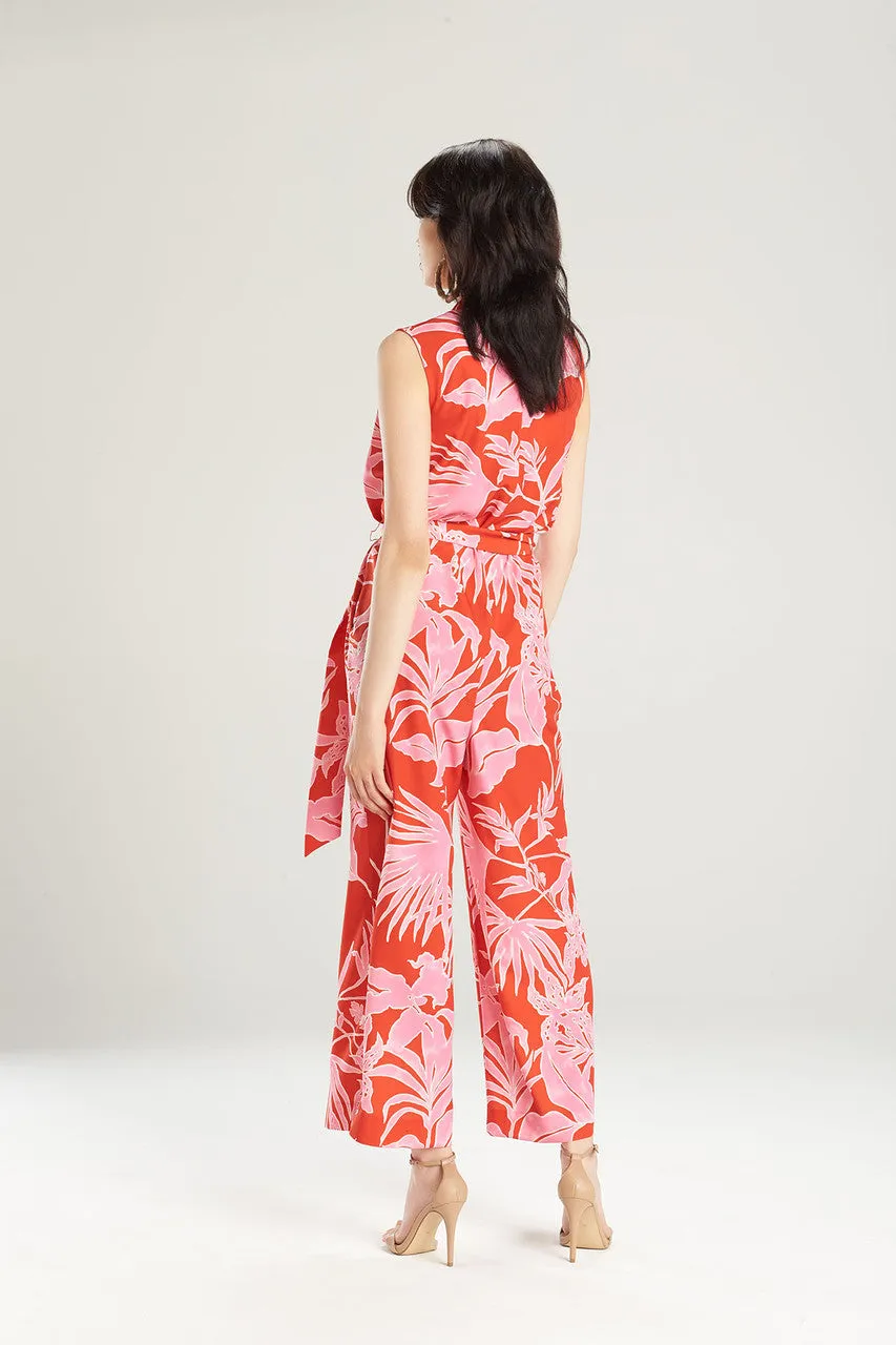 Aiko Printed CDC Mandarin Jumpsuit