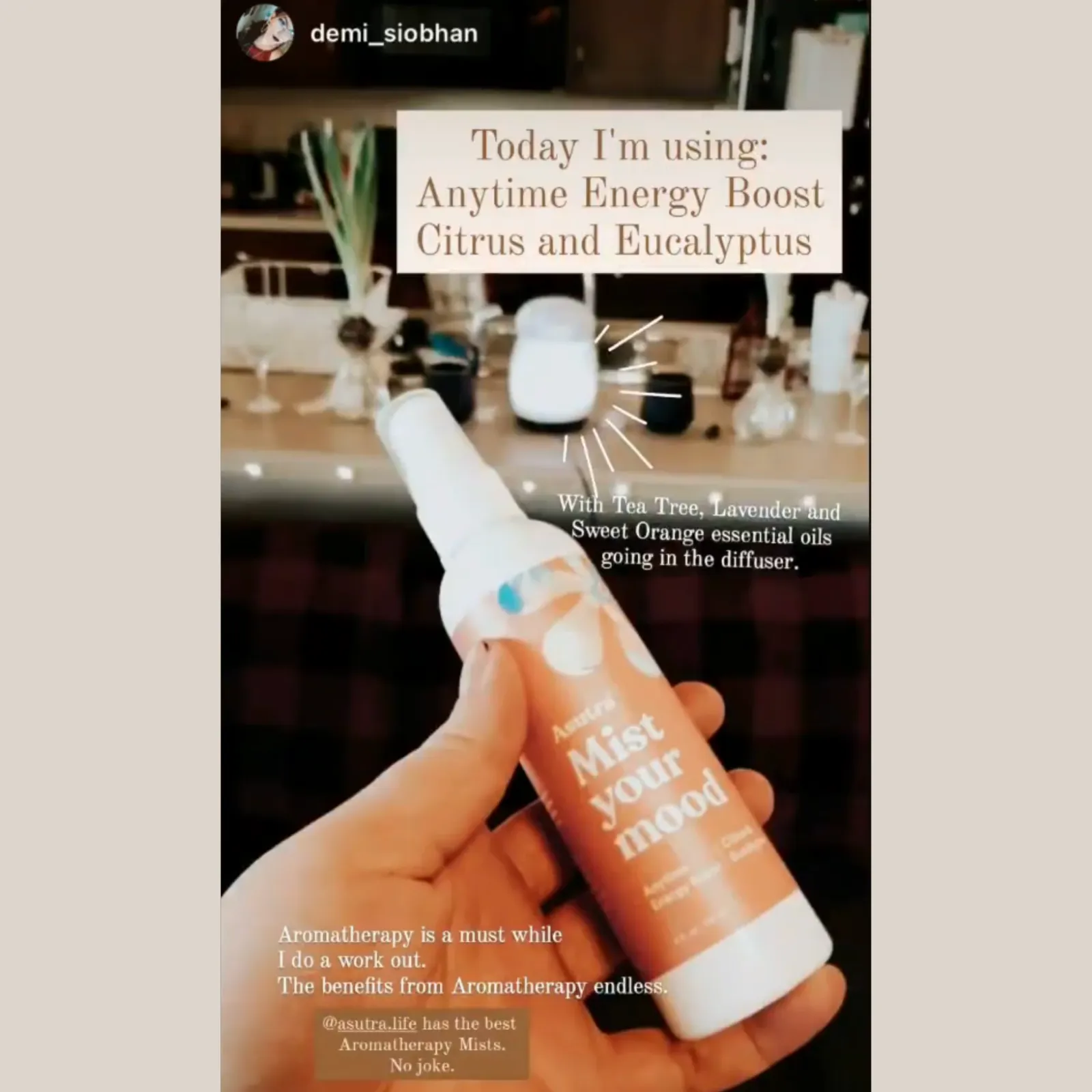 Anytime Energy Boost Aromatherapy Mist