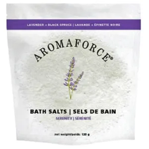 Aromaforce Bath Salts Serenity (Lavender & Black Spruce)  120g