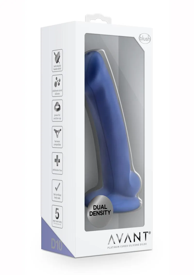 Avant D10 Ergo Mini Silicone Dildo with Suction Cup