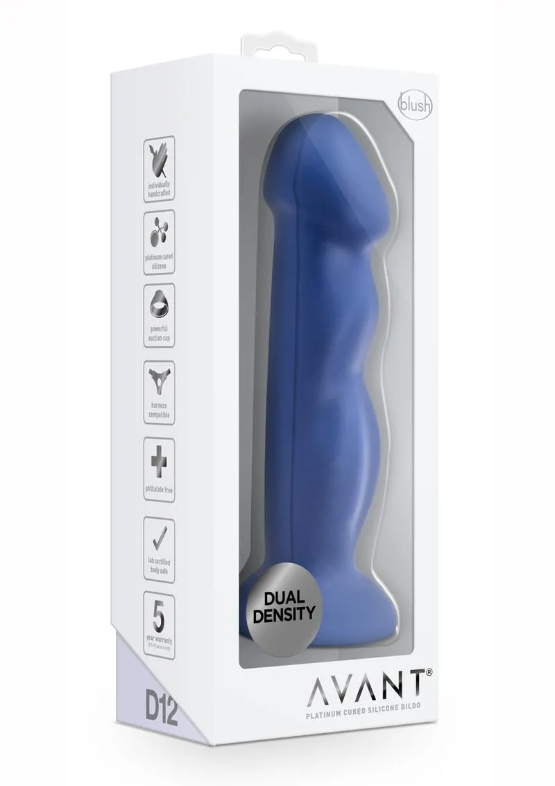 Avant D12 Suko Silicone Dildo with Suction Cup