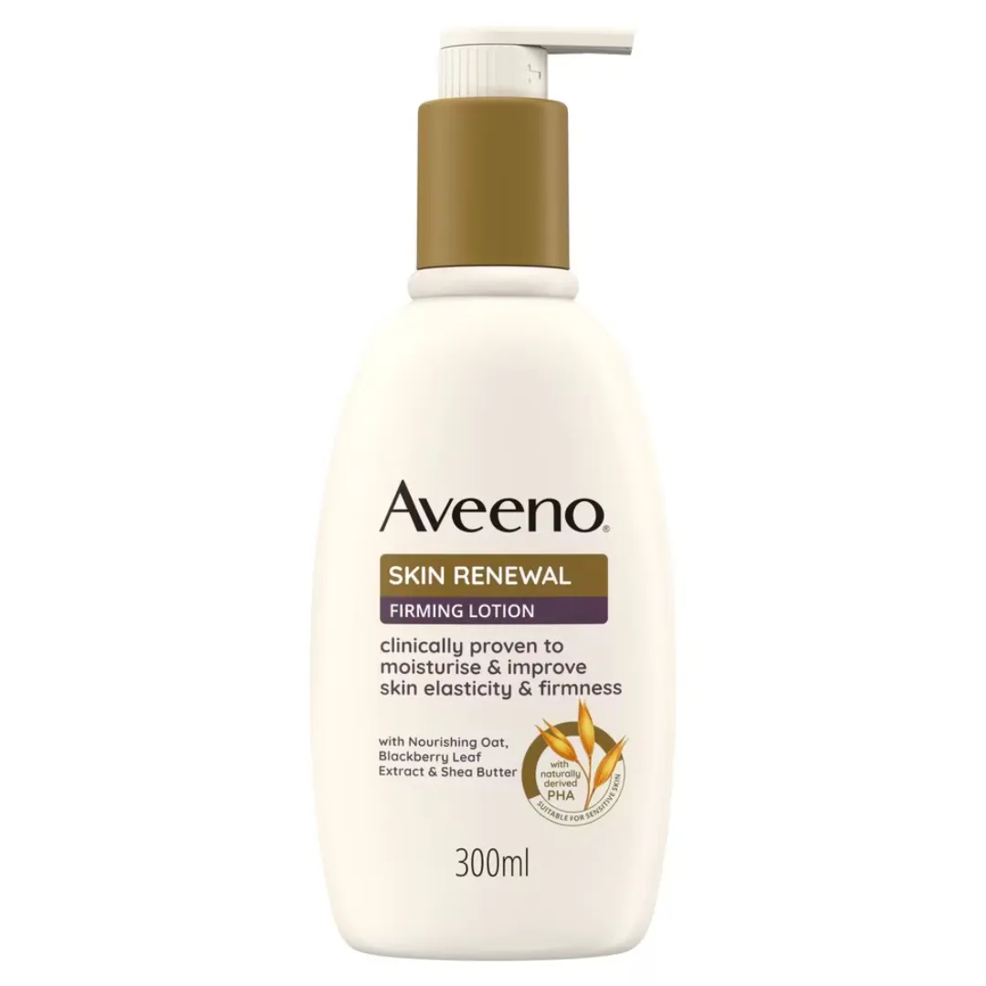 Aveeno Skin Renewal Firming Body Lotion Moisturiser 300ml (T)