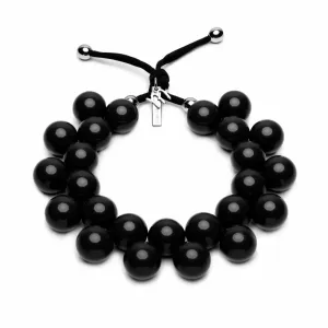 Ball Necklace Black