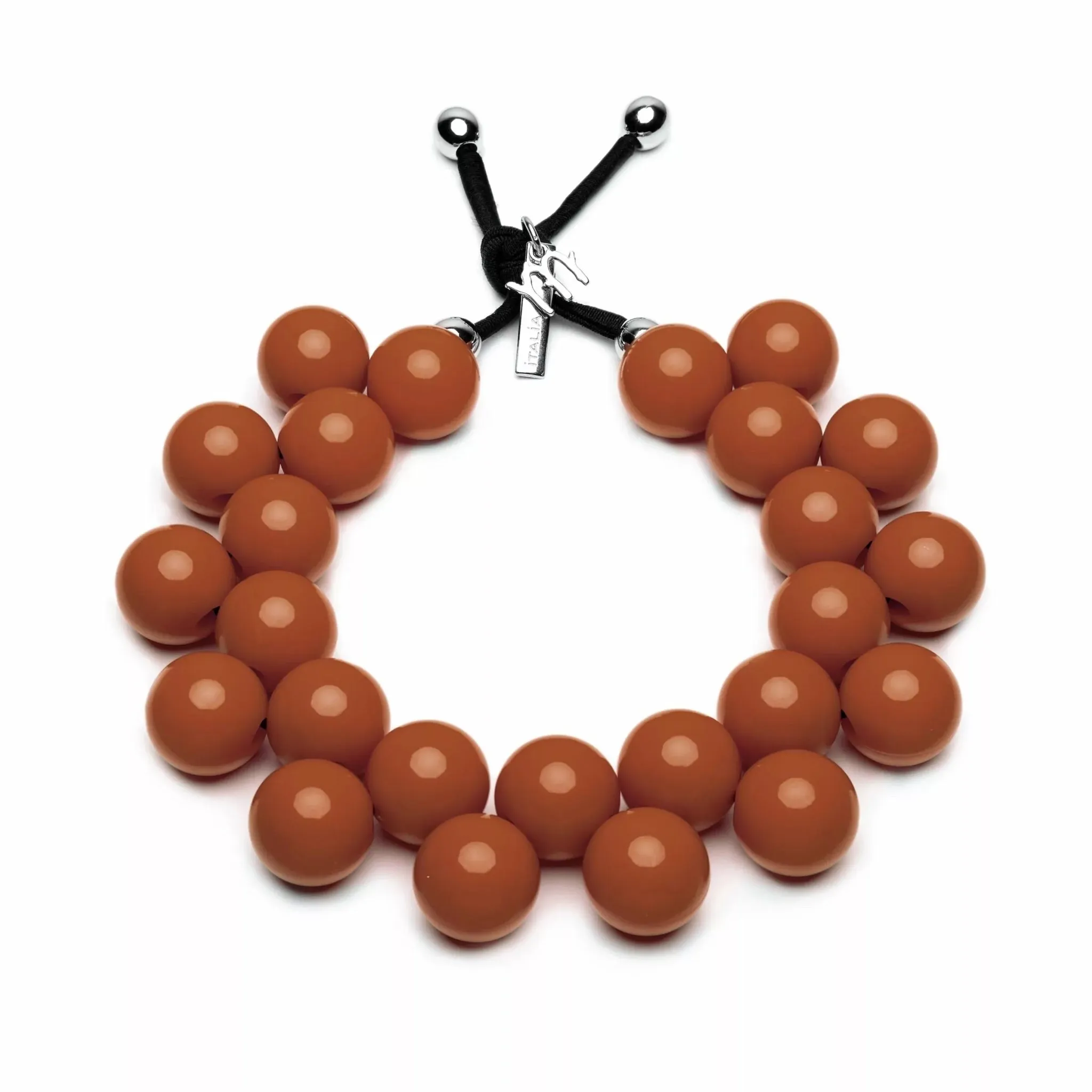 Ball Necklace Chocolate