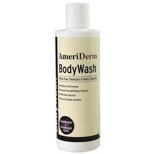 BodyWash Rinse-Free Shampoo and Body Cleanser, 8 oz.