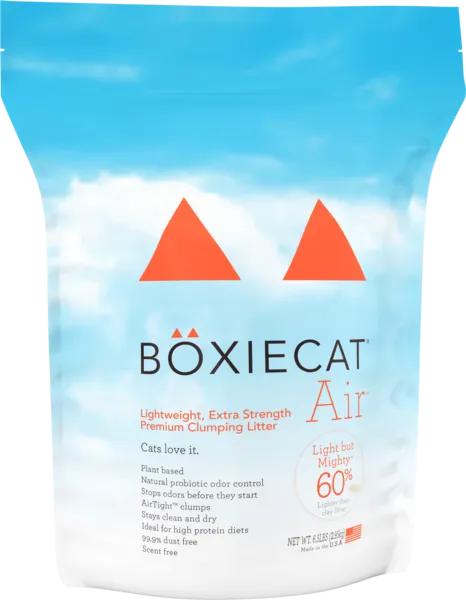 Boxiecat Air™ Lightweight Extra Strength Premium Clumping Litter