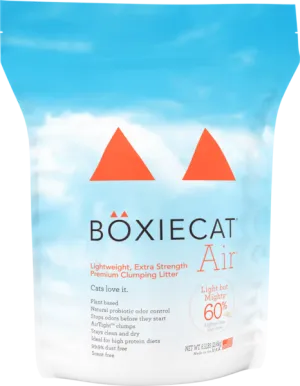 Boxiecat Air™ Lightweight Extra Strength Premium Clumping Litter