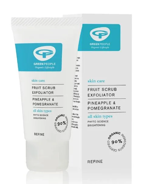 [Bundle Of 2] Green People Fruit Scrub Exfoliator, 50 ml.Exp-01/25