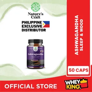 BUY1 GET1 = Natures Craft Ashwagandha - 50 Capsules