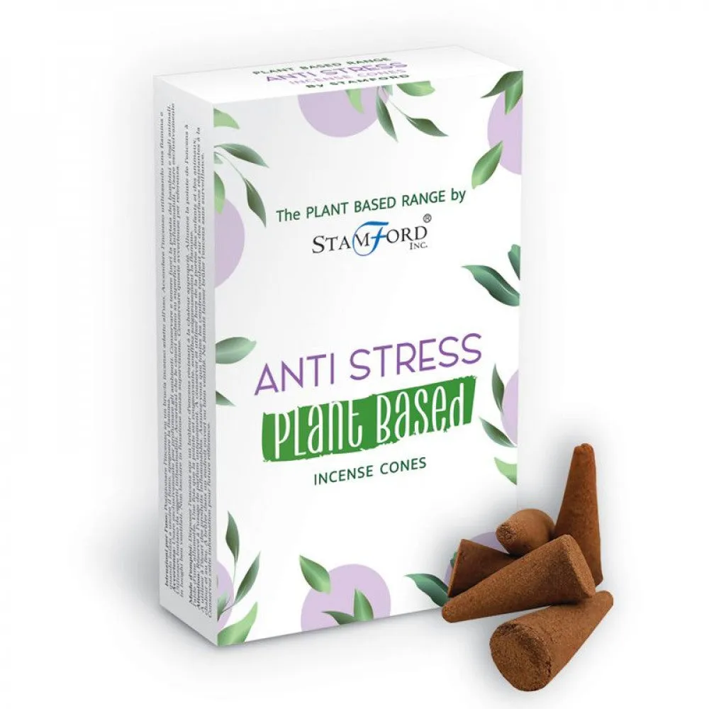 Coni di incenso a base vegetale Premium Stamford  : antistress