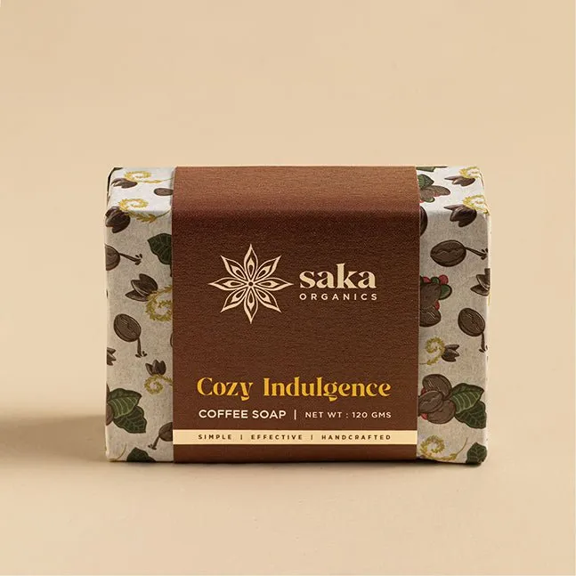 Cozy Indulgence | Handmade Coffee Soap with Exfoliating Grounds (120gm)