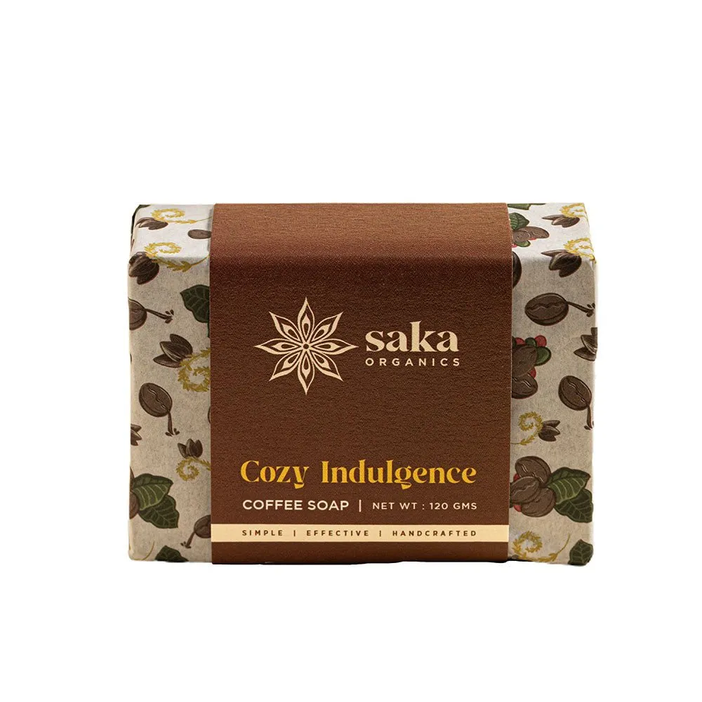 Cozy Indulgence | Handmade Coffee Soap with Exfoliating Grounds (120gm)