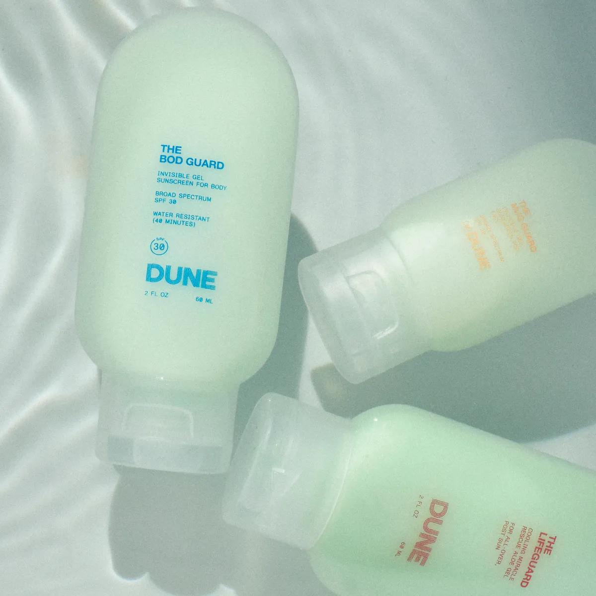 DUNE Suncare The Jettsetter Gelly Pack