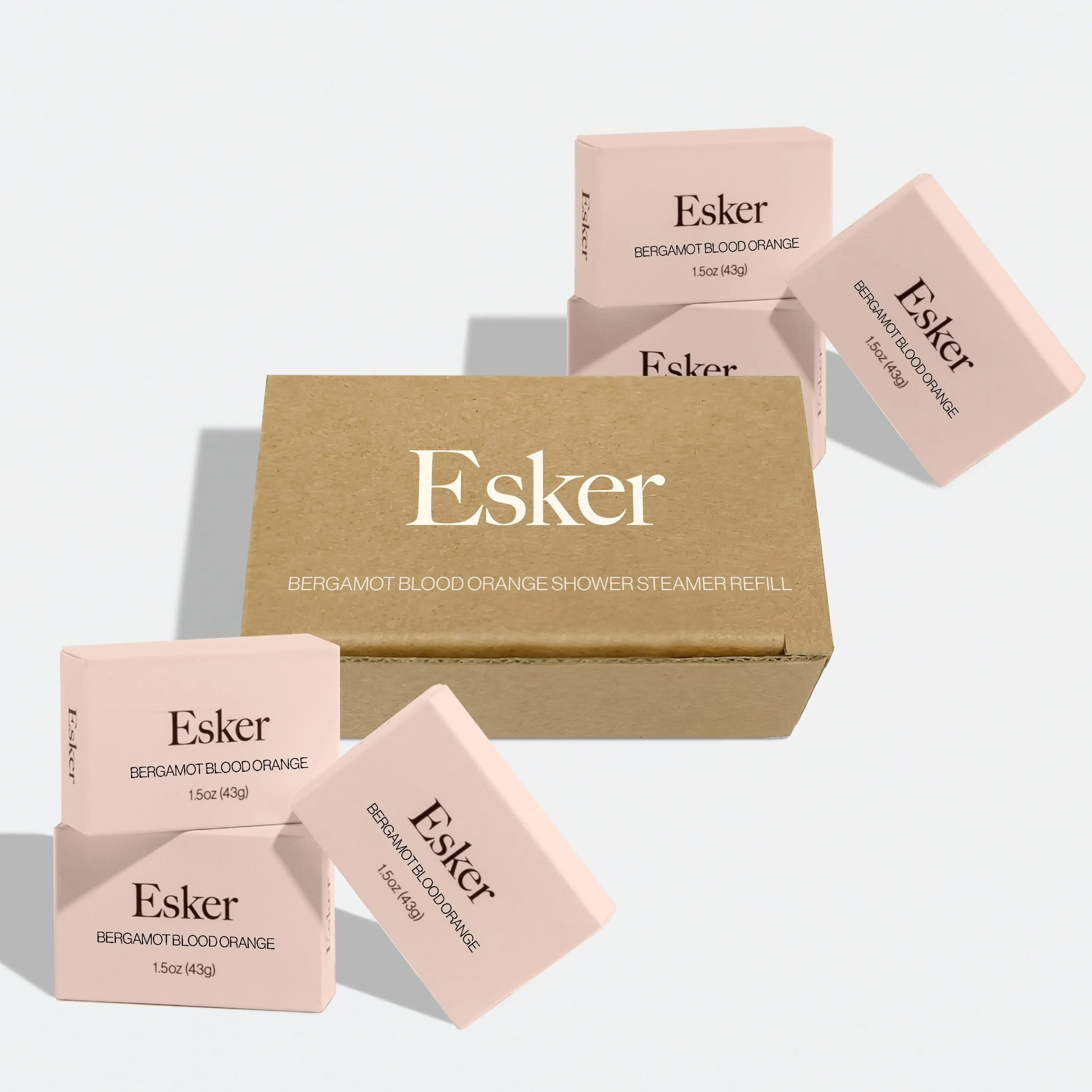 Esker: NEW Aromatic Shower Steamer Refills