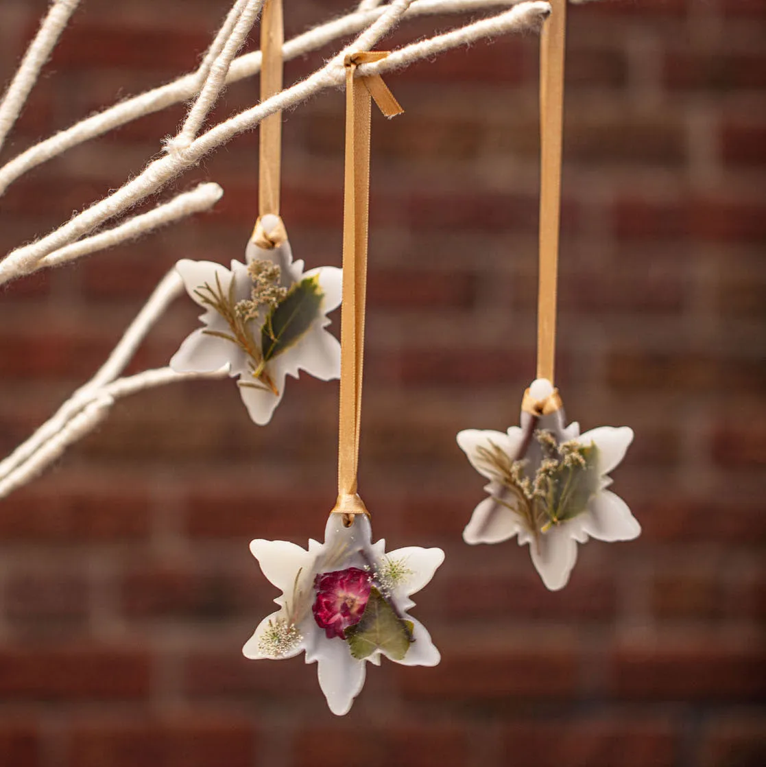 Forest Snowflake Botanical Sachet