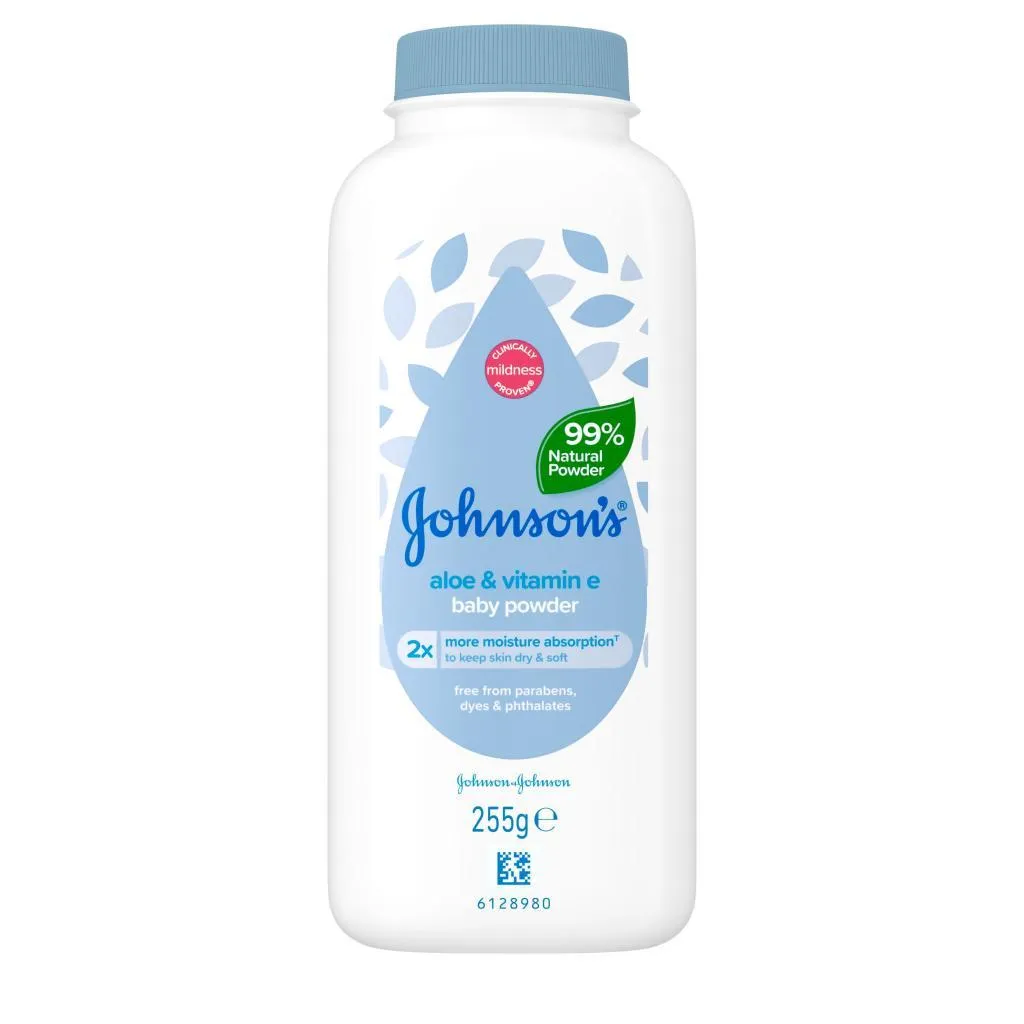 JOHNSON’S® Aloe & Vitamin E Powder 255g