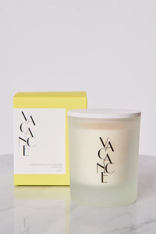 Lemongrass & Ginger Candle 200g - $20 with any purchase