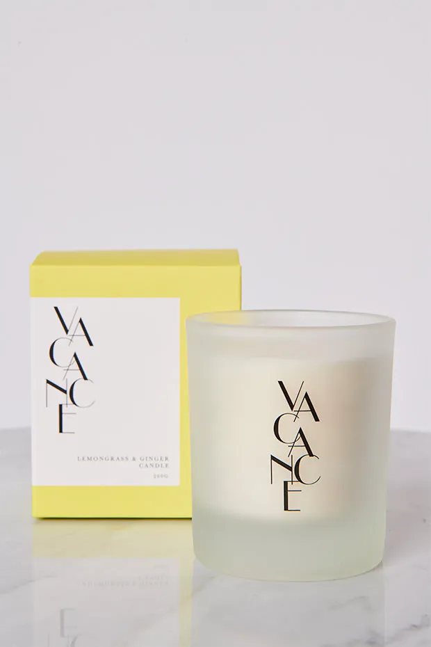 Lemongrass & Ginger Candle 200g - $20 with any purchase