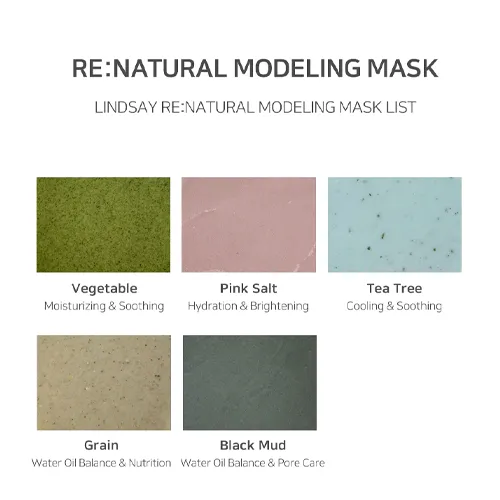 [Lindsay] Re:natural Modeling Mask 400ml (5 Types)