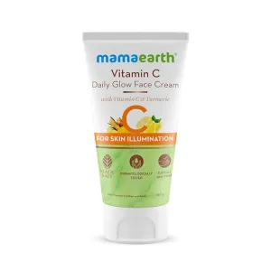 Mamaearth Daily Glow Face Cream With Vitamin C & Turmeric For Skin Illumination - 150gm