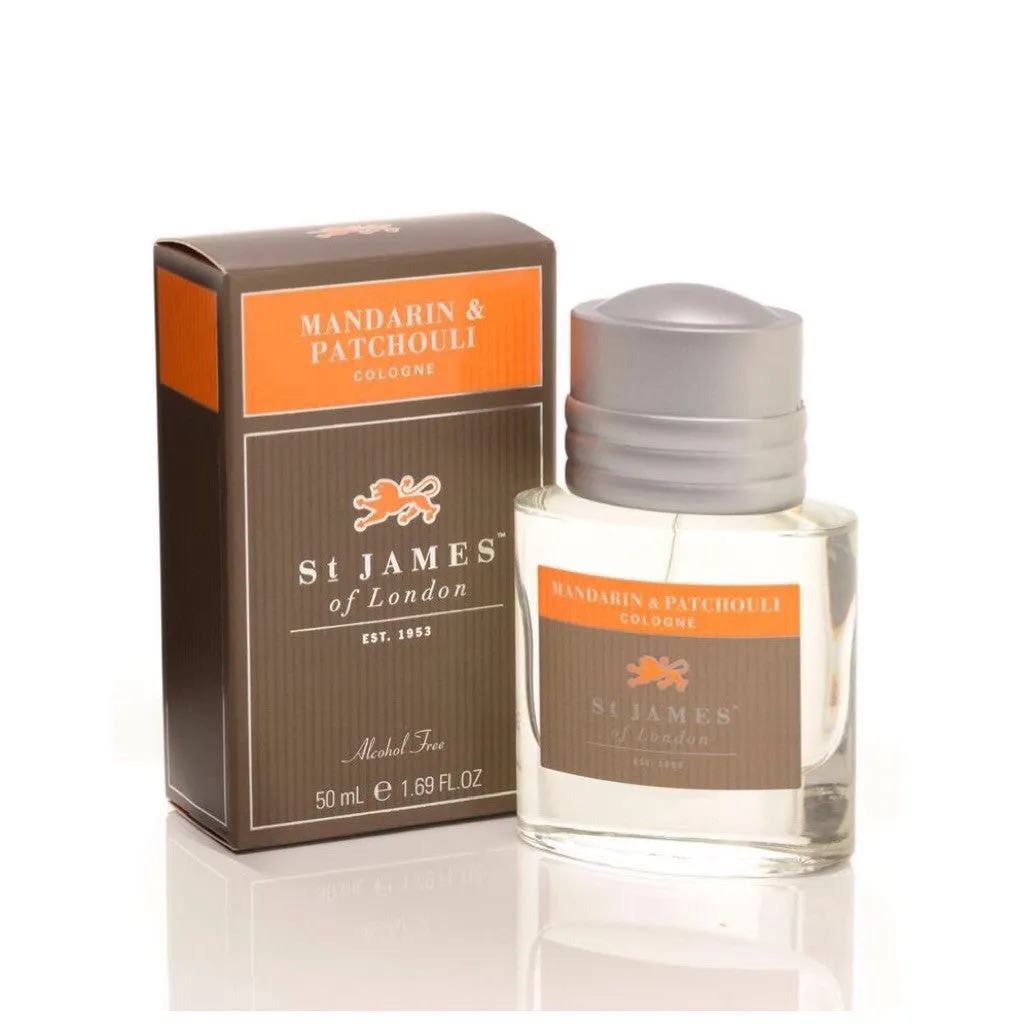 Mandarin & Patchouli Cologne by St. James of London