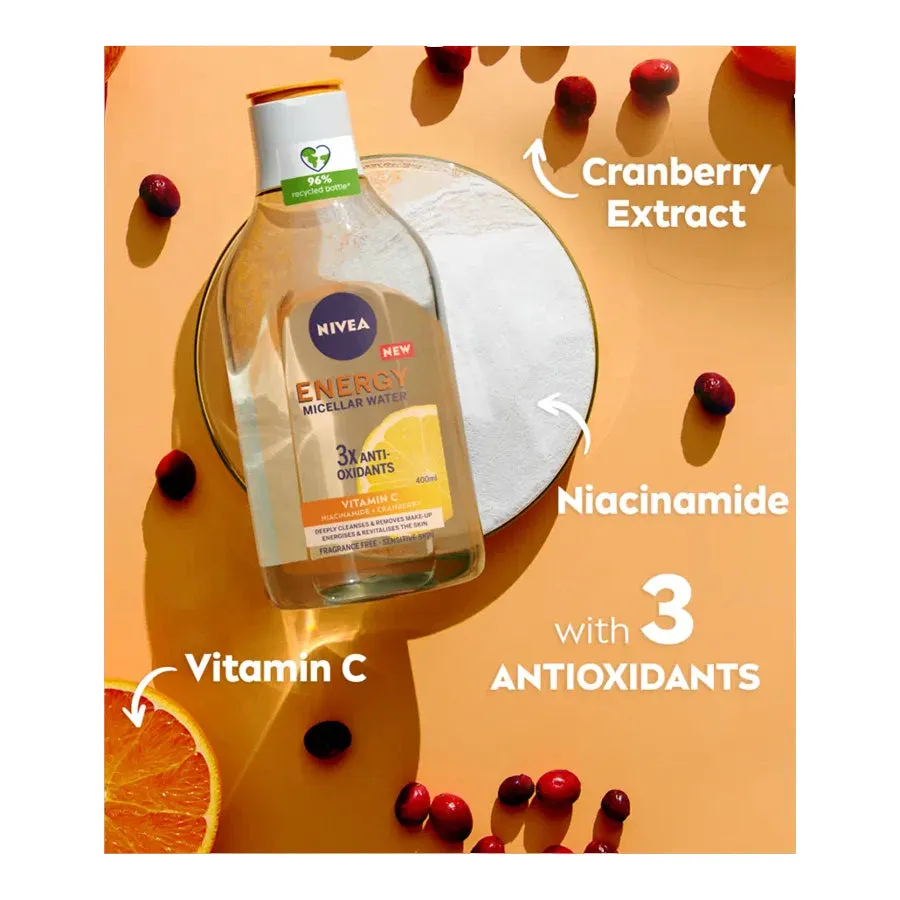 Nivea Energy Micellar Water with Vitamin C 400ml