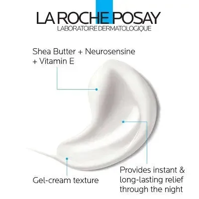 Open Box - La Roche Posay Toleriane Dermallegro Ultra Soothing Repair Night Facial Moisturizer - 1.35 fl oz