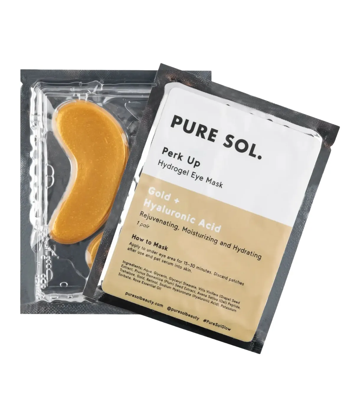 Perk Up Gold Eye Mask