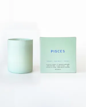 Pisces Zodiac Candle