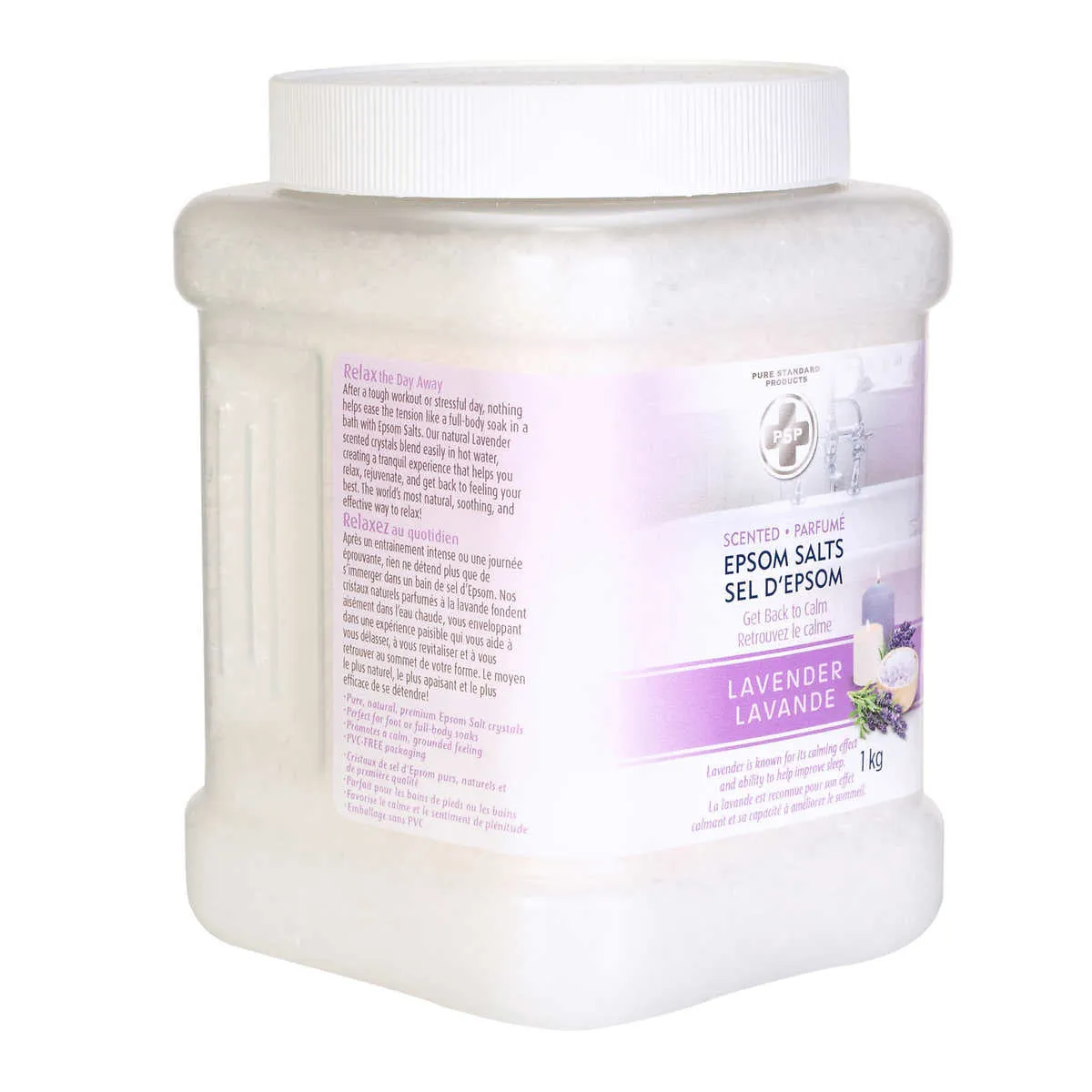 PSP Care Epsom Salts Lavender Scented, 1 kg