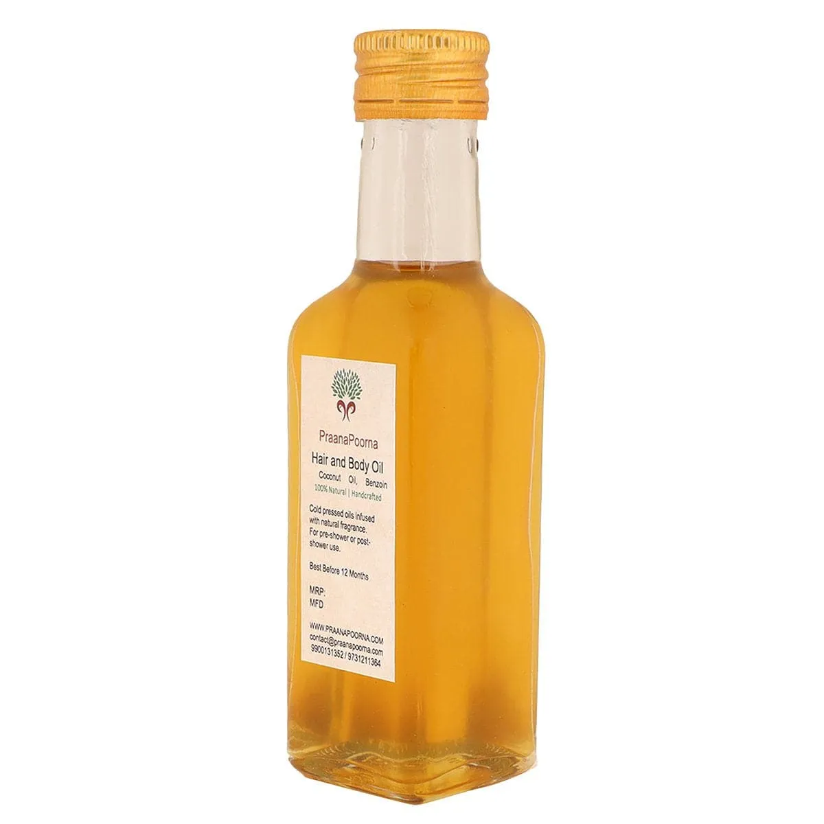 Sambrani Resin Infused Coconut Oil 100ml