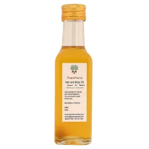 Sambrani Resin Infused Coconut Oil 100ml