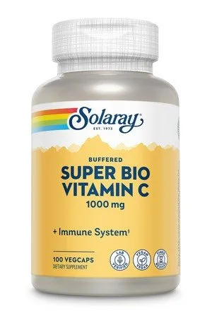 Solaray Super Bio C - Buffered 1000mg 100 Capsule