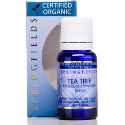 Springfields Aromatherapy Tea Tree Organic 11ml