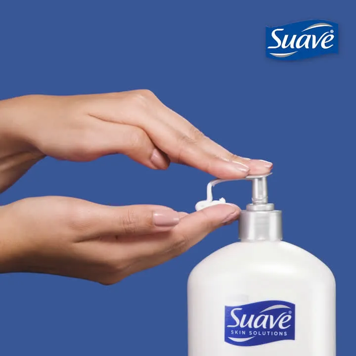 Suave Skin Solutions Nourishing Body Lotion with Cocoa Butter and Shea for all Skin Types, 32 oz