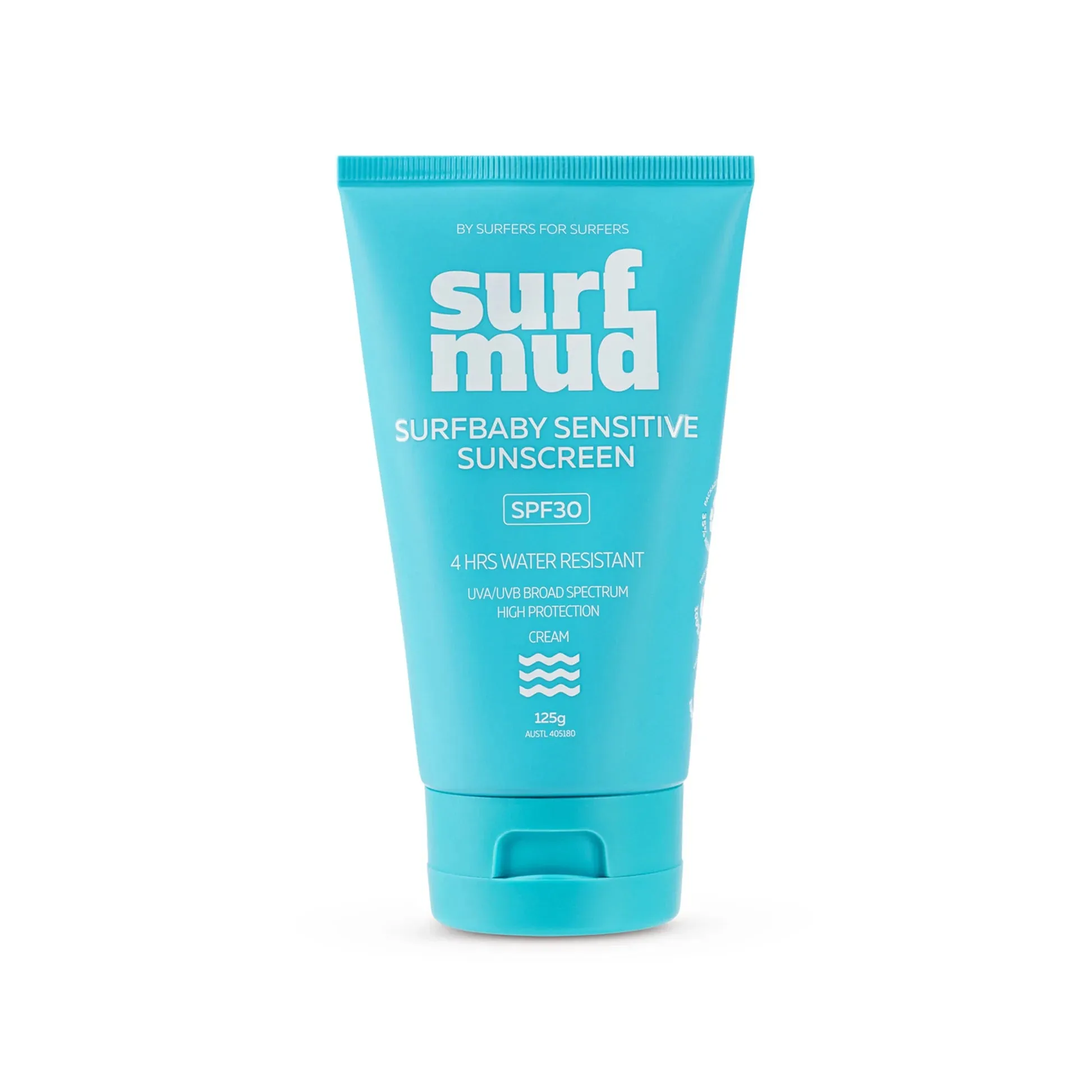 Surfmud Australia - Surfbaby Sensitive SPF30  Sunscreen - 125g