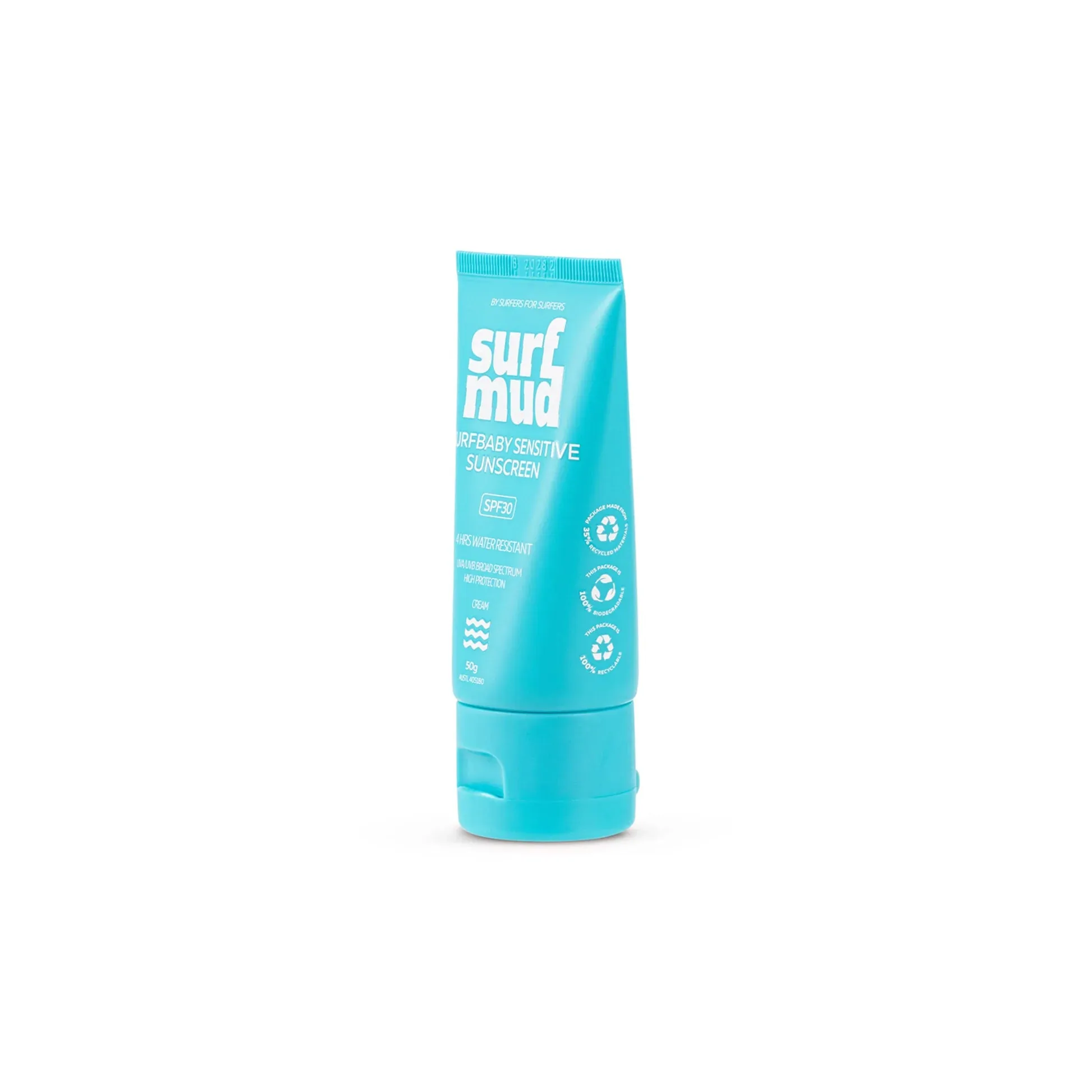 Surfmud Australia - Surfbaby Sensitive SPF30 Sunscreen - 50g