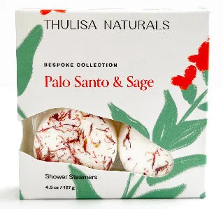 Thulisa Naturals | Shower Steamers - Palo Santo   Sage