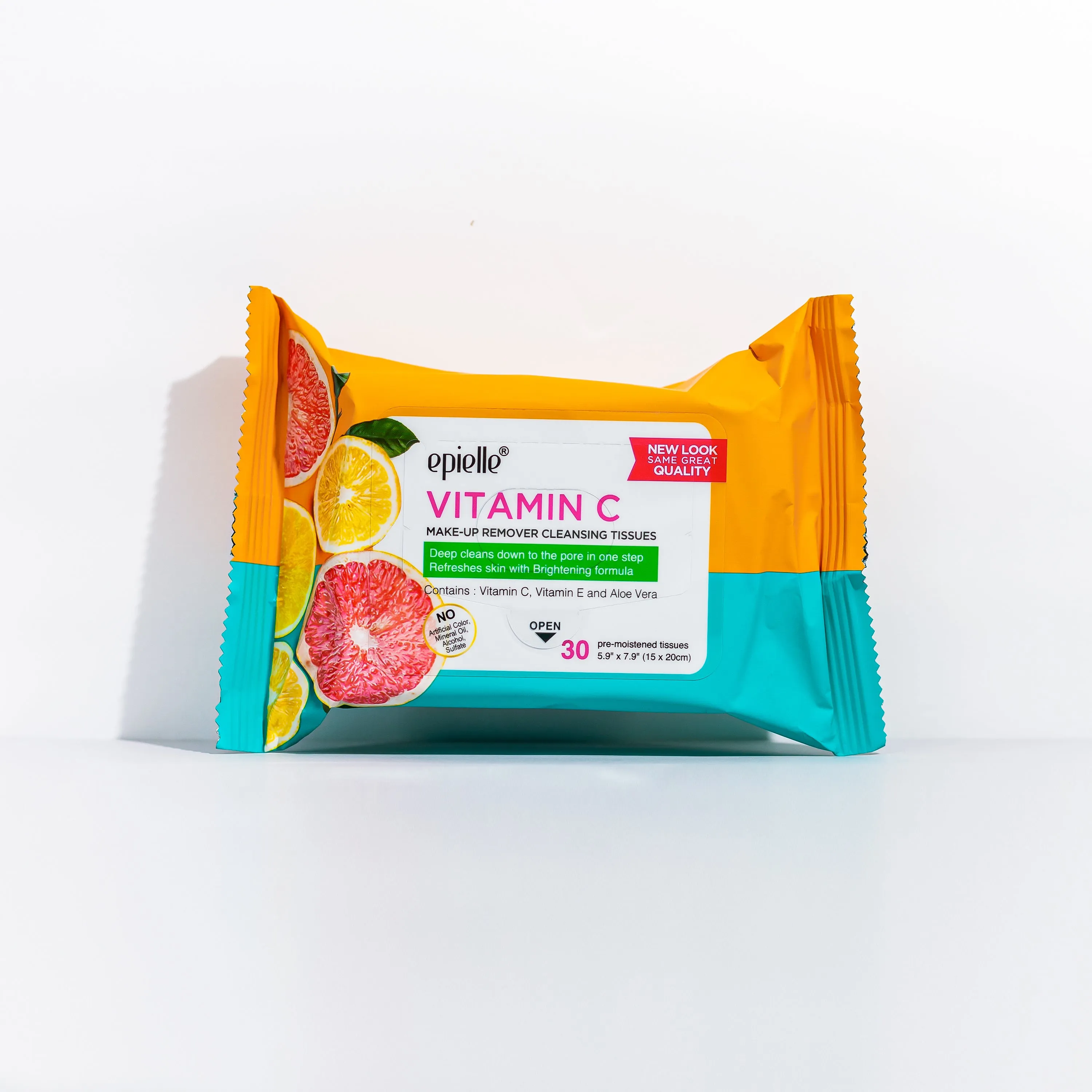 Vitamin C Makeup Removing Cleansing Tissues | 30ct