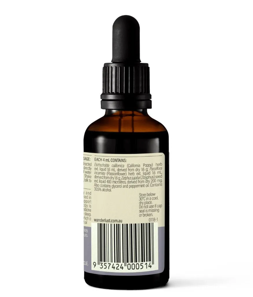 Wanderlust Sleep Botanicals Drops