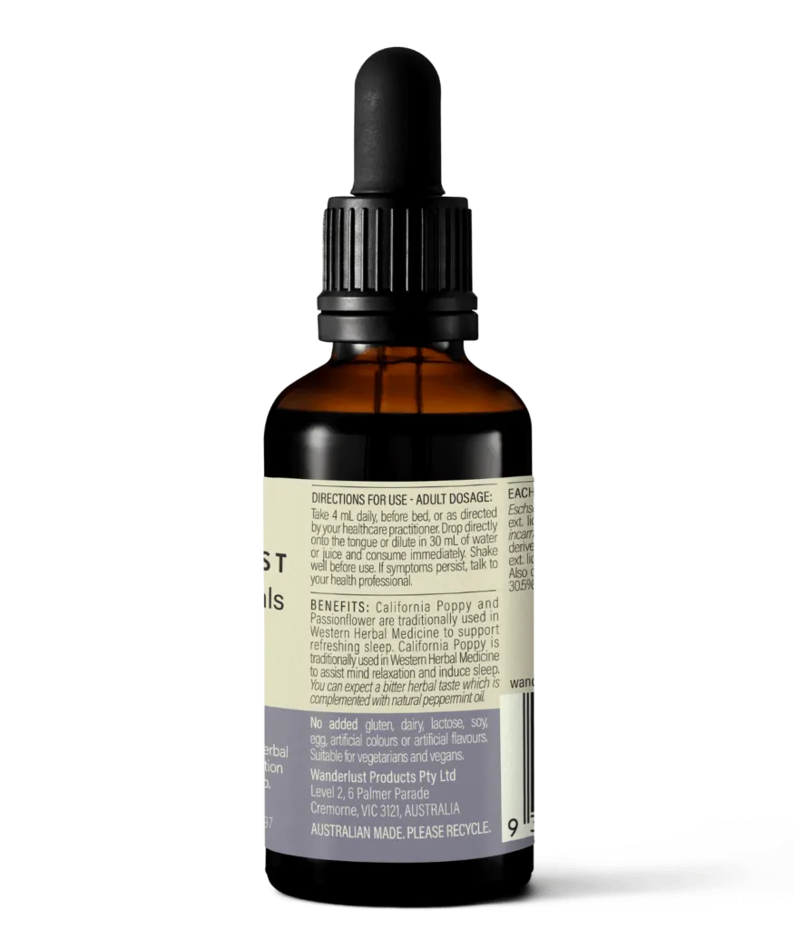 Wanderlust Sleep Botanicals Drops