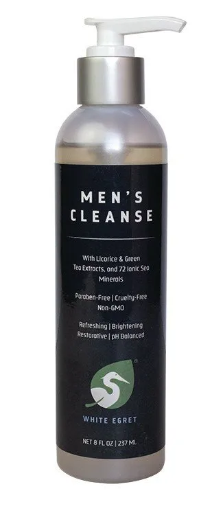 White Egret INC Men's Cleanse 8 oz Liquid